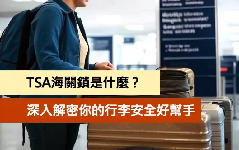 TSA海關鎖是什麼？深入解密你的行李安全好幫手