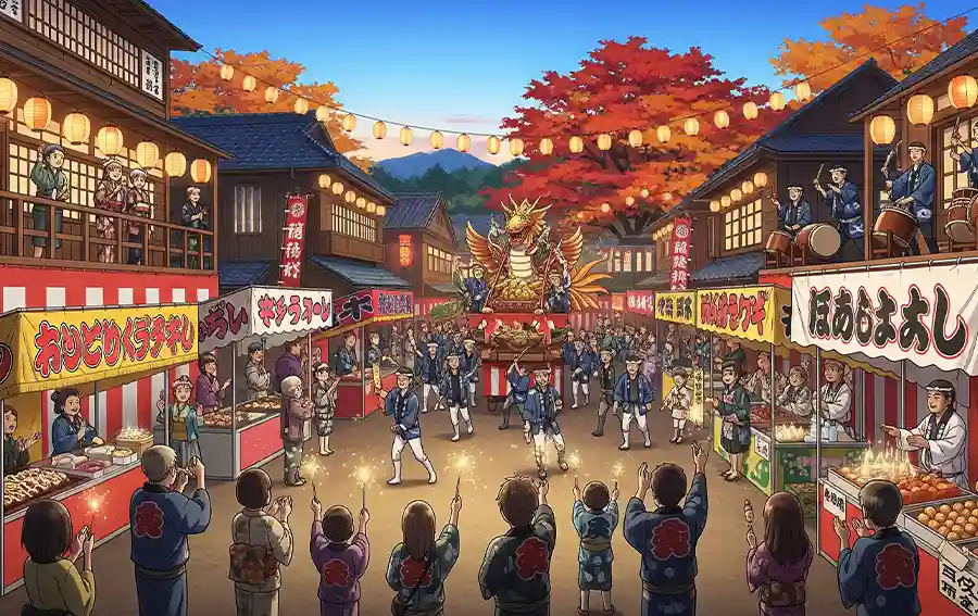 日本秋季祭典